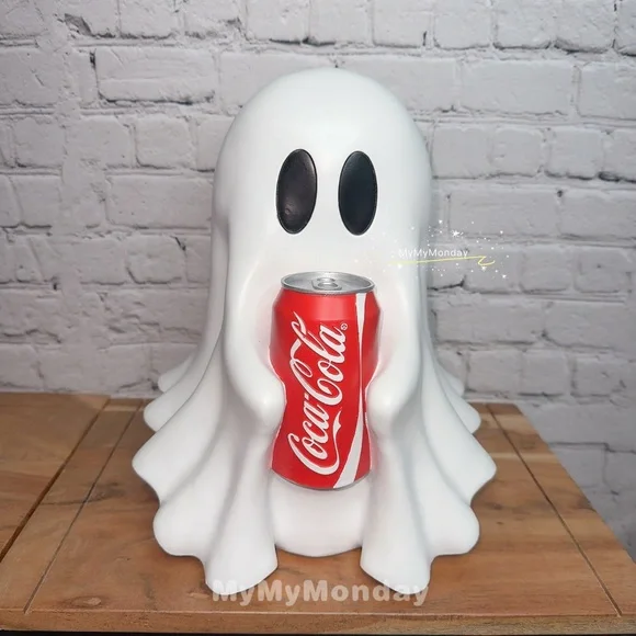 Viral Ghost Holding Coke Can - Picture 1 of 5